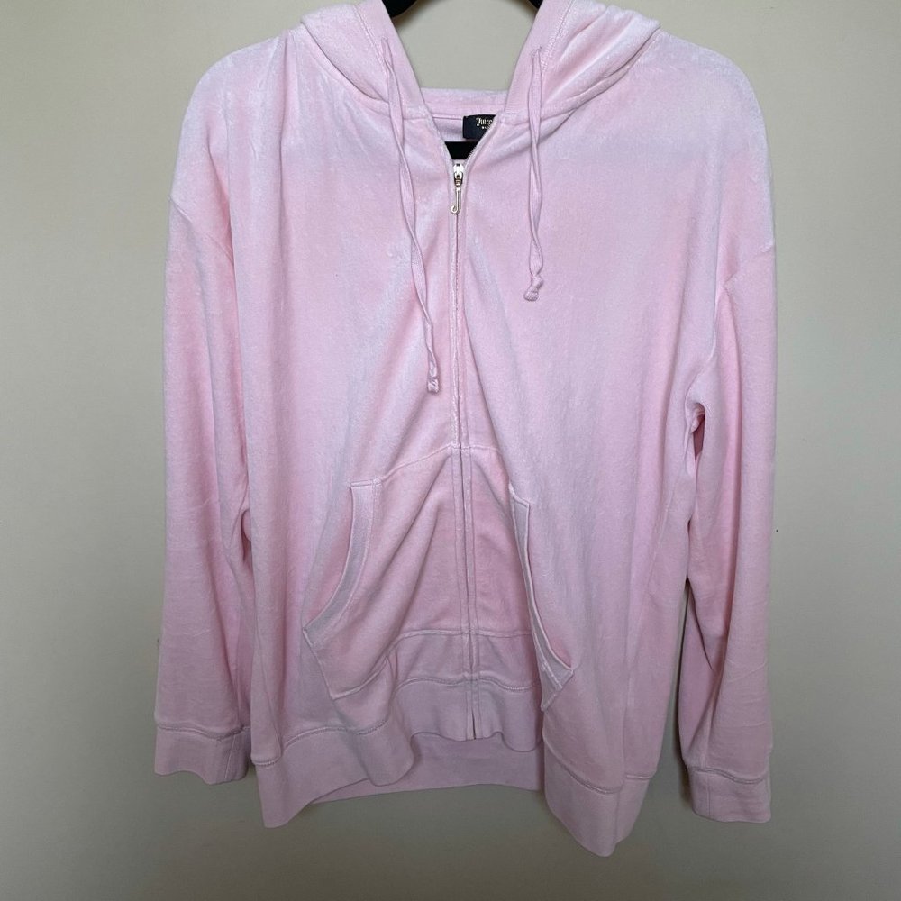 Baby Pink Juicy Couture Velour Hoodie